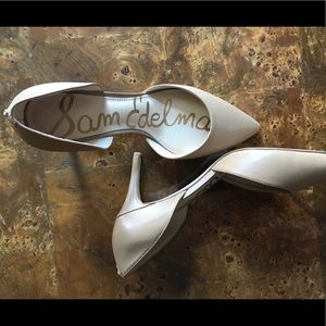 Sam Edelman Telsa d'Orsay Pumps Leather - Nude